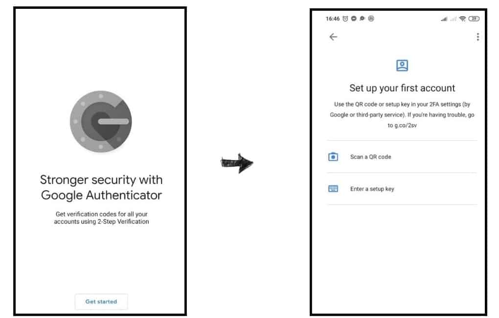 google authenticator app open guideover
